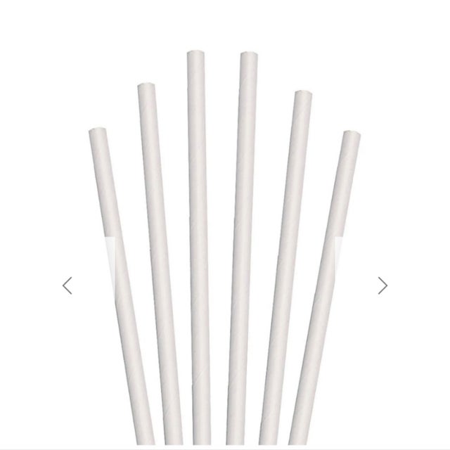 7.75 Christmas Plaid Jumbo Paper Straws - 600 ct.